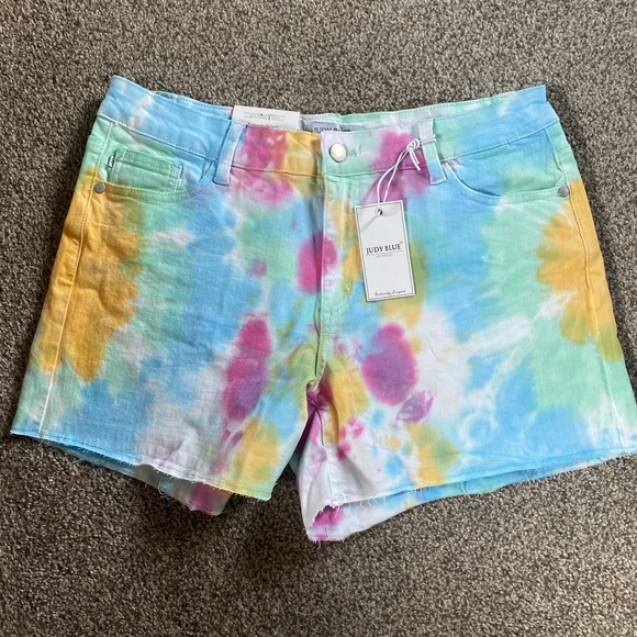 Shorts | Judy Blue Tie Dye Shorts Xl 